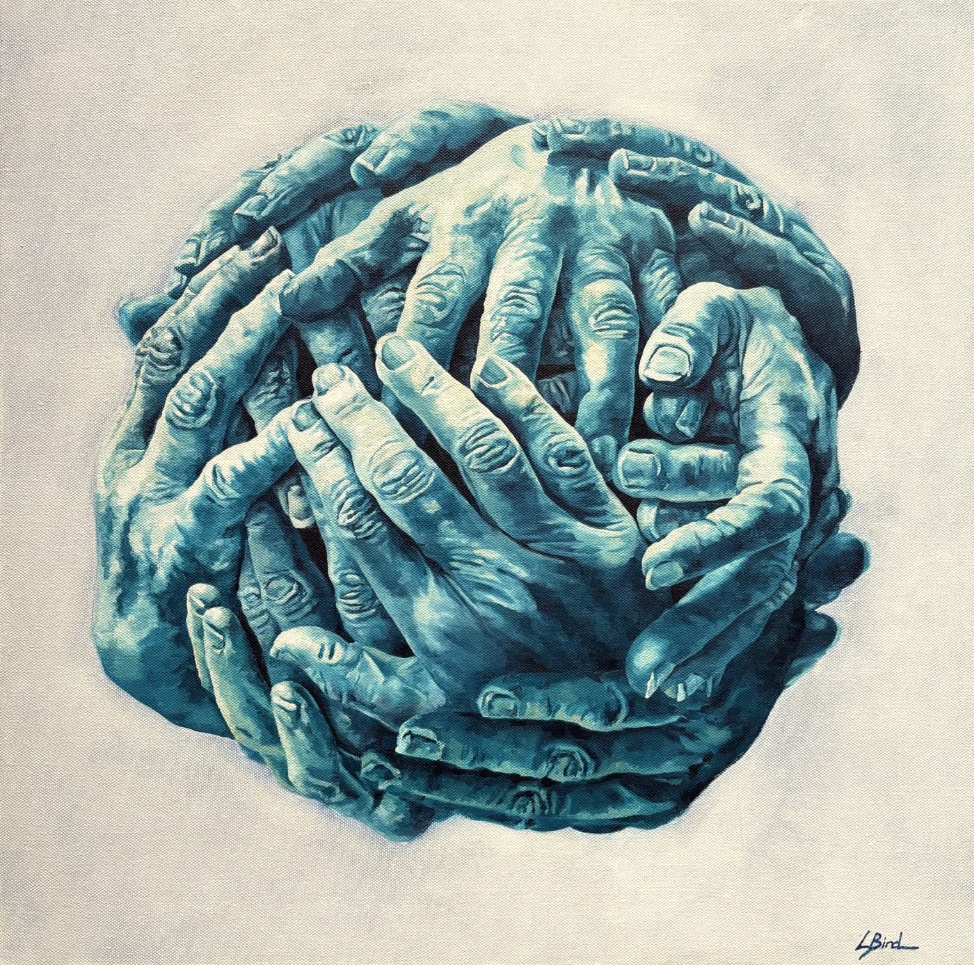 Oil on canvas, 50×50cm, Gagliardi Gallery catalogue no. 912