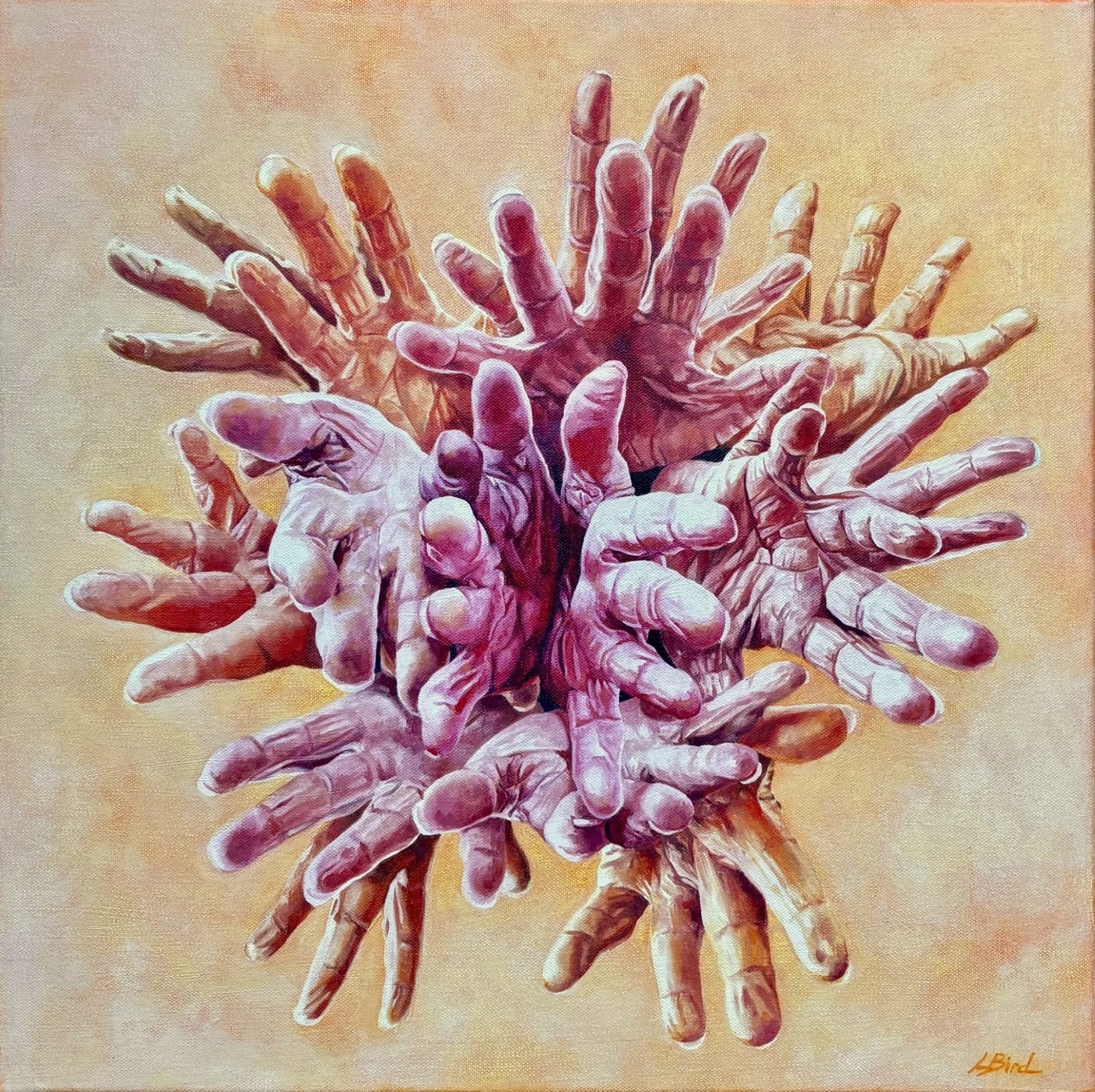 Oil on canvas, 50×50cm, Gagliardi Gallery catalogue no. 913
